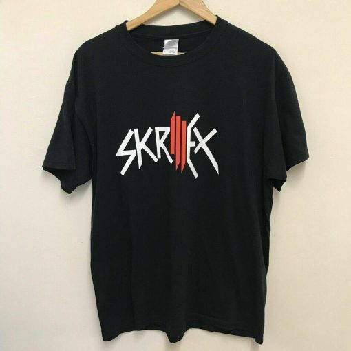 Skrillex Logo Vintage T Shirt Km Kendrablanca