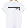 1978 t shirt