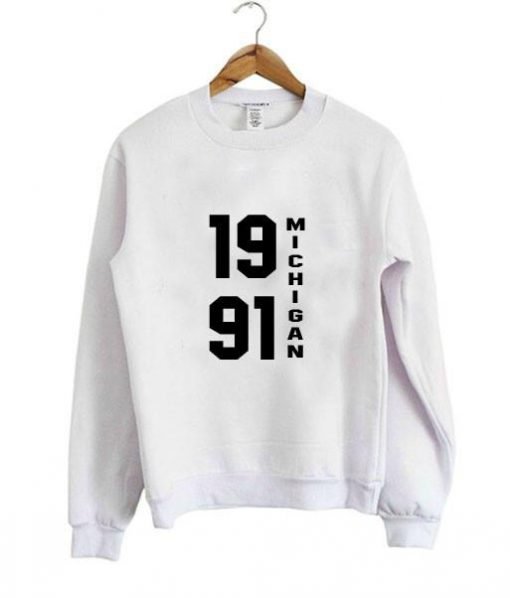 19 91 MICHIGAN sweatshirt
