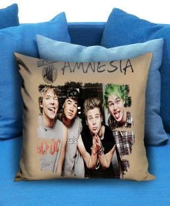 5SOS 5 Seconds of Summer Amnesia Pillow case