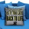 5sos 5Seconds of Summer Back to life Pillow Case