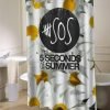 5sos sun flower shower curtain customized design for home decor