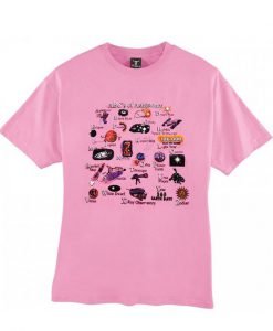 ABC's of astronomy t-shirt