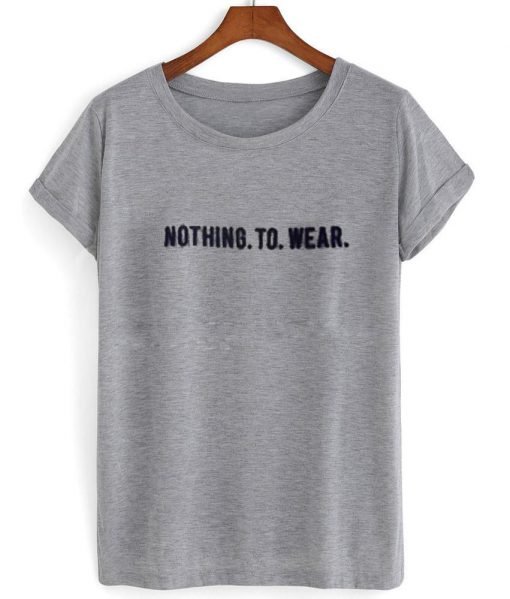 ASOS T-Shirt with Nothing to wear T shirt