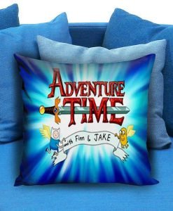 Adventure Time and Bacon Pancakes Pillow Case