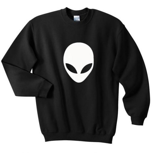 Alien Head Sweatshirt