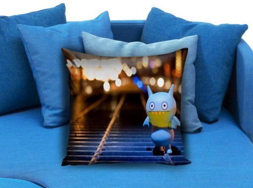 Alone in the street Pillow case