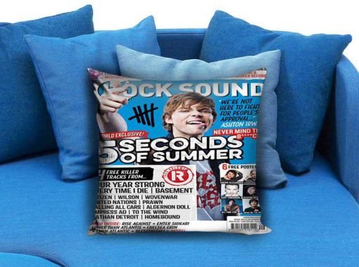 Ashton Irwin 5 Second Of Summer Rock Sound Pillow case