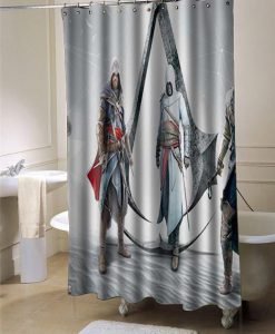 Assassins creed Game shower curtain customized design for home decor