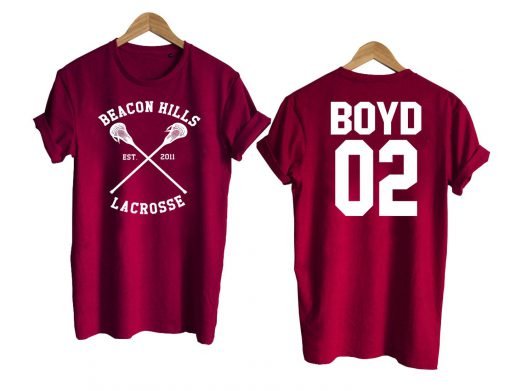 Teen Wolf shirt beacon hills tshirt BOYD 02 Tshirt