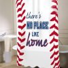 Baseball Shower Curtain Sports Bathroom Decor Fabric Shower Curtain Baseball Bathroom