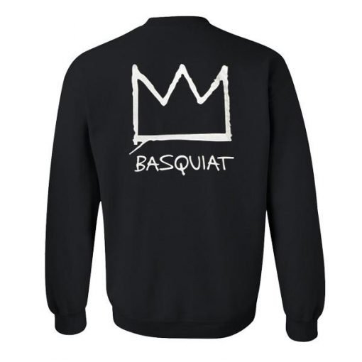 Basquiat sweatshirt back