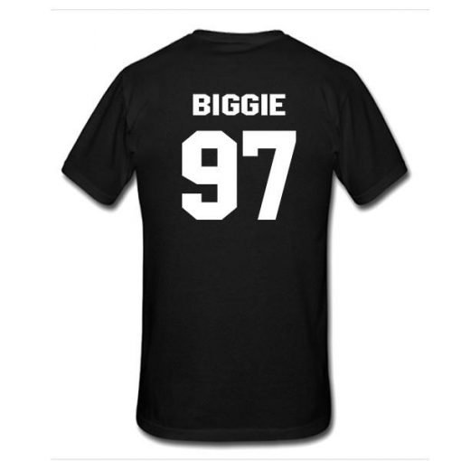 Biggie 97 tshirt back