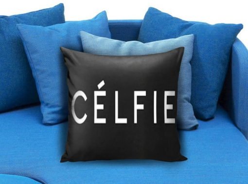 Black Celfie Pillow case