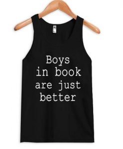 Boys in books tanktop
