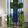 Brick Game shower curtain customized design for home decor