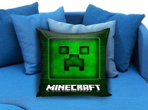 Brick Game 03 Minecraft Creeper Pillow case