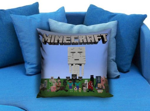 Brick Game 04 Minecraft Creeper Pillow case