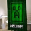 Brick Game Style shower curtain customized design for home decor