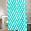Bright Turquoise  shower curtain customized design for home decor