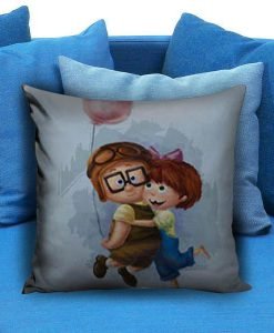 Carl and Ellie Up Pillow Case