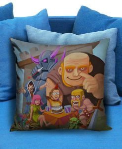 Clash of Clan Family Pillow case