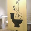 Crazy Funny Toilet Humor  shower curtain customized design for home decor