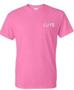 cute light pink tshirt