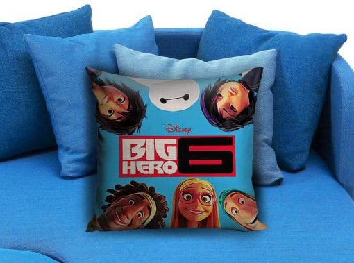 Disney Big Hero 6 movie cover Pillow Case