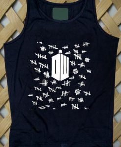 Doctor Who Tally Marks pullover Tank top