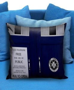 Doctor Who Tardis 05 Pillow Case