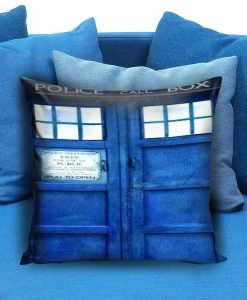 Doctor Who Tardis Police Public Call Box Pillow case