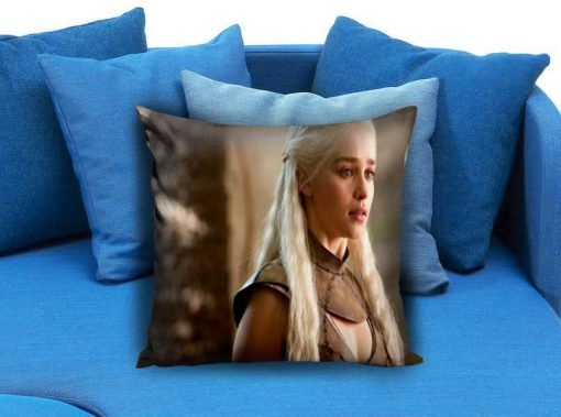 Emilia Clarke GOT Daenerys Pillow case