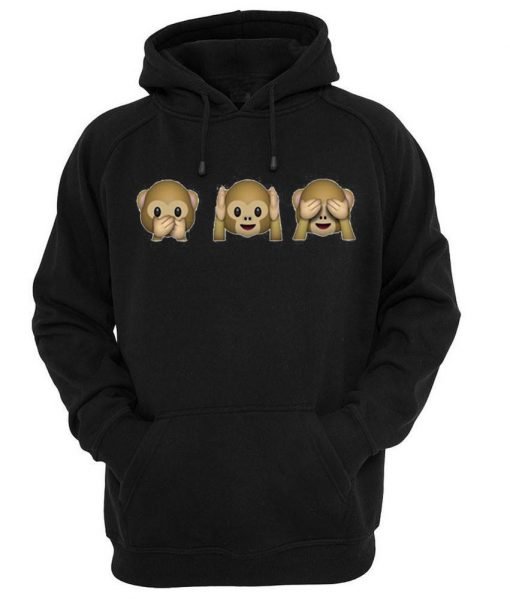 Emoji Monkey hoodie