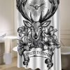 Expecto Patronum Deathly Hallows Harry Potter shower curtain customized design for home decor