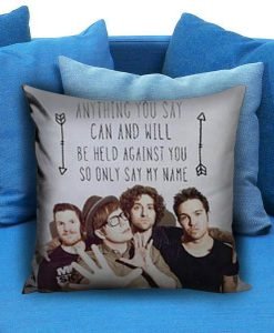Fall Out Boys Quote Pillow case