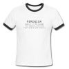 Feminism Definition Ringer Shirt