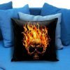 Fire Skull Pillow case