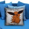 For Fox Sake cute fox Pillow case