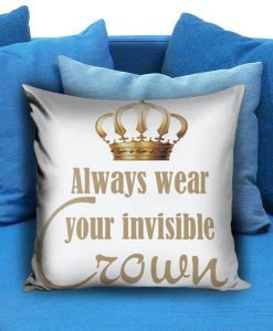 Gold Crown Pillow case
