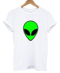 Green Alien Head Shirt
