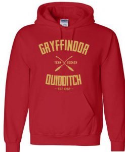 Gryffindor Quidditch Harry Potter Hoodie