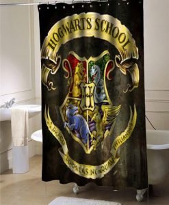 Harry Potter Hogwarts Symbol shower curtain customized design for home decor