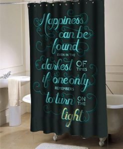 Harry Potter Quote shower curtain customized design for home decor