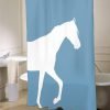 Horse  shower curtain customized design for home decor