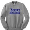 Keith scott body shop sweatshirt