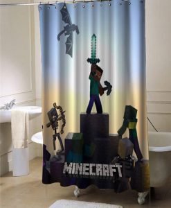 Legend Of Creeper Brick Game shower curtain customized design for home decor