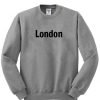 London sweatshirt
