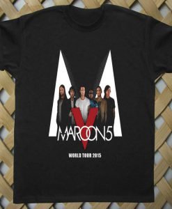 Maroon 5 World Tour 2015 T shirt