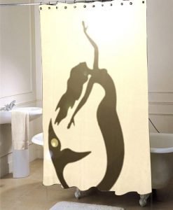Mermaid  shower curtain customized design for home decor